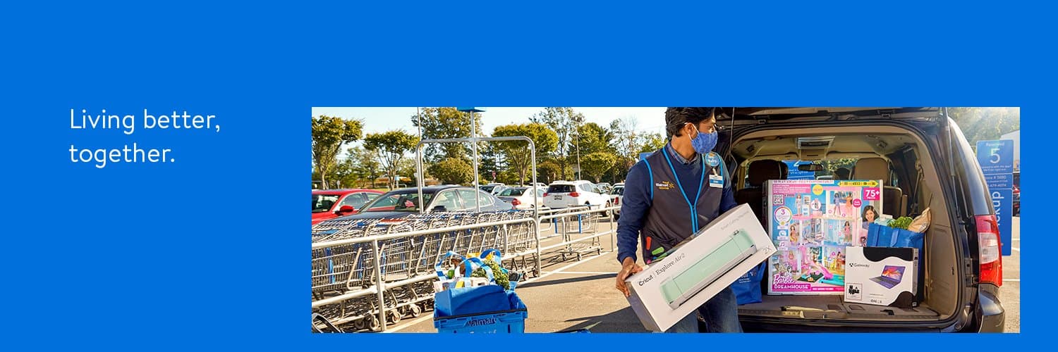 Walmart banner graphic